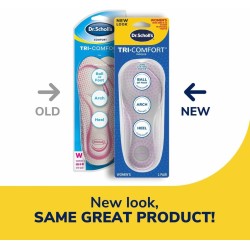 Dr. Scholl's® Tri-Comfort® Insoles, Women (Size 6-11), 1 Pair, 3/4 Length