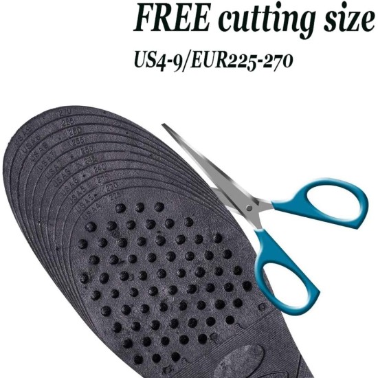 Height Increase Insole, 4-Layer Orthotic Heel Shoe Lift with Air Cushion Elevator Kits Inserts for Men & Women Taller Insoles 1.2" to 3.5” Variable Height Height Increase Insole, 4-Layer Orthotic Heel Shoe Lift with Air Cushion Elevator Kits Inserts for Men & Women Taller Insoles 1.2" to 3.5” Variable Height