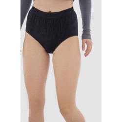 CARINA Womens Cotton High Waist Elastic Trim Briefs