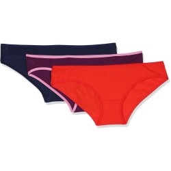 Dice Womens DW Solid Cotton Bikini Pack of 3 Underwear (pack of 3)