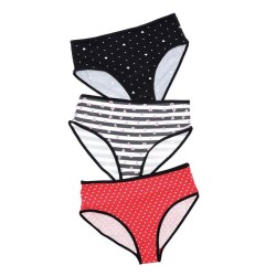 Mesery Set Of (3) Printed Underwear