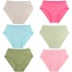 Milk Womens Pack Of 6 Cotton Plain Econo Brief Panties Underwear Milk Womens Pack Of 6 Cotton Plain Econo Brief Panties Underwear