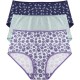 Milk Womens Wo'S Pack Of 3 Printed High Panties Milk Womens Wo'S Pack Of 3 Printed High Panties