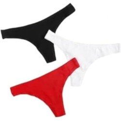 No Show Cotton Panties - Set of 3