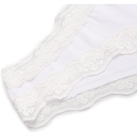 Set OF (3) Cotton Panties Dantel - Multicolor Set OF (3) Cotton Panties Dantel - Multicolor