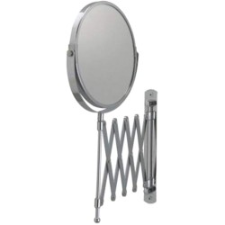 Round Frack Pedestal Mirrors For Bathroom