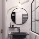 XNN Lighted Vanity Magic Mirror for Modern Bathroom XNN Lighted Vanity Magic Mirror for Modern Bathroom