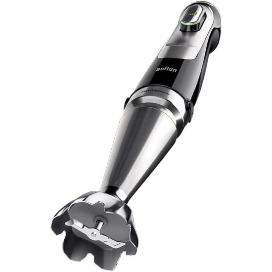 Braun MultiQuick 9 MQ Hand Blender-with activ powerDrive and splash control,incl masher ,vegetable masher,blender,chopper with whisk,1200 watt,black/stainless steel Braun MultiQuick 9 MQ Hand Blender-with activ powerDrive and splash control,incl masher ,vegetable masher,blender,chopper with whisk,1200 watt,black/stainless steel