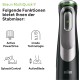 Braun MultiQuick 9 MQ Hand Blender-with activ powerDrive and splash control,incl masher ,vegetable masher,blender,chopper with whisk,1200 watt,black/stainless steel
