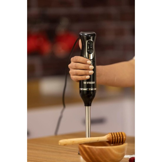 Fresh hand blender 800 watts - silver Fresh hand blender 800 watts - silver