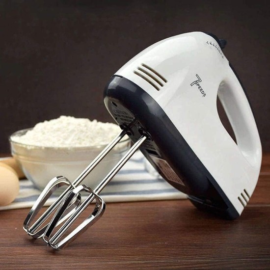 KBZONE Hand Mixer Blender for Cake, Egg Beater Machine Cream Electric Hand Blender for Cake Mixing Whipping Machine Hand Beater for Cake Blender with 7 Speed KBZONE Hand Mixer Blender for Cake, Egg Beater Machine Cream Electric Hand Blender for Cake Mixing Whipping Machine Hand Beater for Cake Blender with 7 Speed