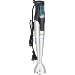Sokany electric hand blender stainless steel + cup sk-758 1200w, black/silver