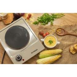 Fresh hot plate 1 eye stainless 1500w