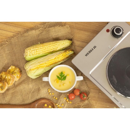Fresh hot plate 1 eye stainless 1500w Fresh hot plate 1 eye stainless 1500w