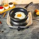HOME GOLD hot plate single burner hotplate cooking stove cooker heater for cooking, non-stick coating, overheat protection electric cooking, 1500W, model: 2023-5