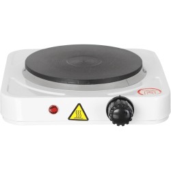 Hot Plate HP-100A Single Hotplate, 1000 Watt - White