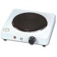 Single Electric Hot Plate - White Single Electric Hot Plate - White