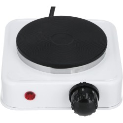 Single Electric Hot Plate - White