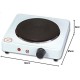 Single Electric Hot Plate - White Single Electric Hot Plate - White