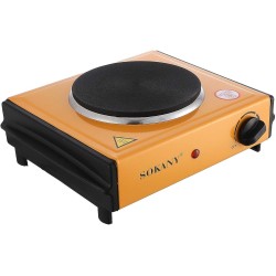 Sokany sk-100a electric single hot plate, 1000 watts (international warranty)