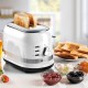 Ariete 0149W Moderna 2 Slice Toaster, Defrost, Heating & Cooking Function, White Ariete 0149W Moderna 2 Slice Toaster, Defrost, Heating & Cooking Function, White