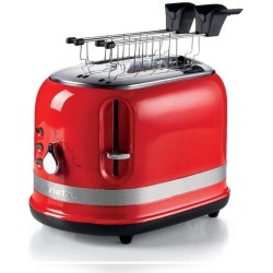 Ariete Moderna 0149 toaster 2 slice(s) Red 815 W Including sandwich irons