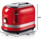 Ariete 0149R Moderna 2 Slice Toaster, Defrost, Heating & Cooking Function, Red, Stainless Steel Ariete 0149R Moderna 2 Slice Toaster, Defrost, Heating & Cooking Function, Red, Stainless Steel