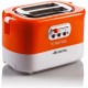 Ariete 159 Toastime, Orange Toaster, 2 Slice Capacity, 9 Browning Levels, 700 W, 3 Functions, Orange, no pliers. (by Delonghi Group)no pliers. 159 (by Delonghi Group). Ariete 159 Toastime, Orange Toaster, 2 Slice Capacity, 9 Browning Levels, 700 W, 3 Functions, Orange, no pliers. (by Delonghi Group)no pliers. 159 (by Delonghi Group).