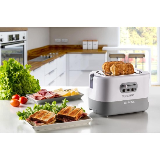 Ariete 159 Toastime, Orange Toaster, 2 Slice Capacity, 9 Browning Levels, 700 W, 3 Functions, Orange, no pliers. (by Delonghi Group)no pliers. 159 (by Delonghi Group). Ariete 159 Toastime, Orange Toaster, 2 Slice Capacity, 9 Browning Levels, 700 W, 3 Functions, Orange, no pliers. (by Delonghi Group)no pliers. 159 (by Delonghi Group).