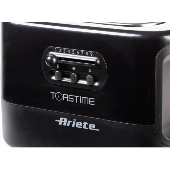Ariete 159 Toastime, Orange Toaster, 2 Slice Capacity, 9 Browning Levels, 700 W, 3 Functions, Orange, no pliers. (by Delonghi Group)no pliers. 159 (by Delonghi Group). Ariete 159 Toastime, Orange Toaster, 2 Slice Capacity, 9 Browning Levels, 700 W, 3 Functions, Orange, no pliers. (by Delonghi Group)no pliers. 159 (by Delonghi Group).