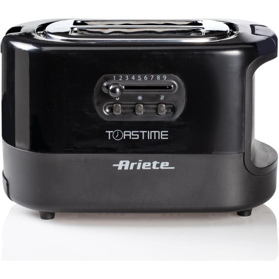 Ariete 159 Toastime, Orange Toaster, 2 Slice Capacity, 9 Browning Levels, 700 W, 3 Functions, Orange, no pliers. (by Delonghi Group)no pliers. 159 (by Delonghi Group). Ariete 159 Toastime, Orange Toaster, 2 Slice Capacity, 9 Browning Levels, 700 W, 3 Functions, Orange, no pliers. (by Delonghi Group)no pliers. 159 (by Delonghi Group).