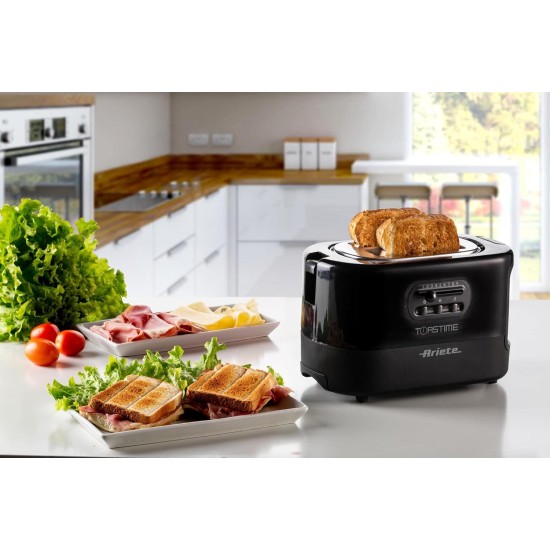 Ariete 159 Toastime, Orange Toaster, 2 Slice Capacity, 9 Browning Levels, 700 W, 3 Functions, Orange, no pliers. (by Delonghi Group)no pliers. 159 (by Delonghi Group). Ariete 159 Toastime, Orange Toaster, 2 Slice Capacity, 9 Browning Levels, 700 W, 3 Functions, Orange, no pliers. (by Delonghi Group)no pliers. 159 (by Delonghi Group).