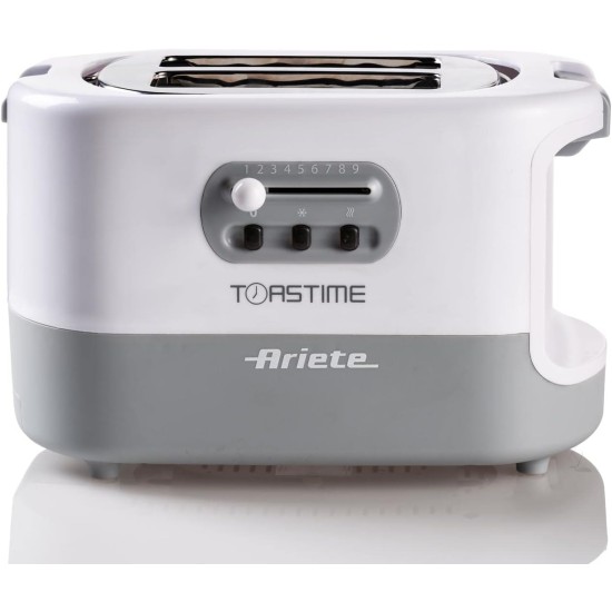 Ariete 159 Toastime, Orange Toaster, 2 Slice Capacity, 9 Browning Levels, 700 W, 3 Functions, Orange, no pliers. (by Delonghi Group)no pliers. 159 (by Delonghi Group). Ariete 159 Toastime, Orange Toaster, 2 Slice Capacity, 9 Browning Levels, 700 W, 3 Functions, Orange, no pliers. (by Delonghi Group)no pliers. 159 (by Delonghi Group).