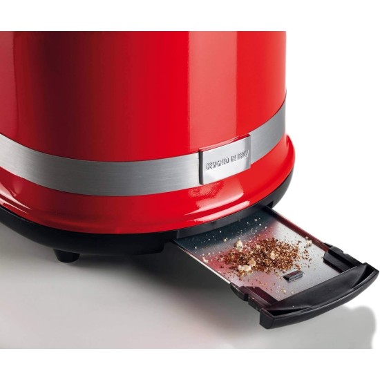 Ariete Moderna 0149 toaster 2 slice(s) Red 815 W Including sandwich irons Ariete Moderna 0149 toaster 2 slice(s) Red 815 W Including sandwich irons