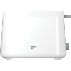 BEKO Toaster, 2 Slices, 7 manual Browning levels, 800 Watts, White - TAM 4220 W