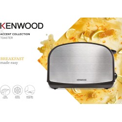 Kenwood Metal Wrap Stylish Premium Design 2 Slice Toaster TCM01.AOBK