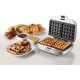 Ariete Waffle Maker Party Time 1973, Waffle Maker with Non-Stick Plates, Cord Reel, Safety Lock and Power Indicator, 700 W, Red Ariete Waffle Maker Party Time 1973, Waffle Maker with Non-Stick Plates, Cord Reel, Safety Lock and Power Indicator, 700 W, Red