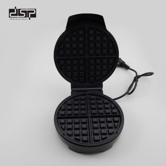 DSP Waffle Maker, 1000 watt -KC1208 - Silver*Black DSP Waffle Maker, 1000 watt -KC1208 - Silver*Black