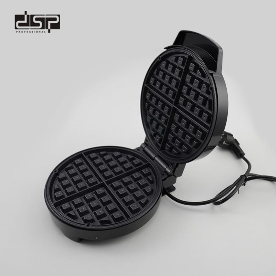 DSP Waffle Maker, 1000 watt -KC1208 - Silver*Black DSP Waffle Maker, 1000 watt -KC1208 - Silver*Black