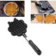 Heart Shape Waffle Pan Heart Shape Household Kitchen Gas Non-Stick Waffle Maker Pan MouldPress Plate Baking Tool