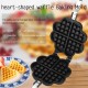 Heart Shape Waffle Pan Heart Shape Household Kitchen Gas Non-Stick Waffle Maker Pan MouldPress Plate Baking Tool