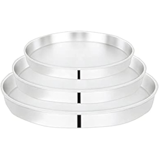 Eldahan pizza pan set 3 pieces - 24cm : 28 cm Eldahan pizza pan set 3 pieces - 24cm : 28 cm