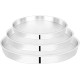 Eldahan pizza pan set 3 pieces - 24cm : 28 cm Eldahan pizza pan set 3 pieces - 24cm : 28 cm