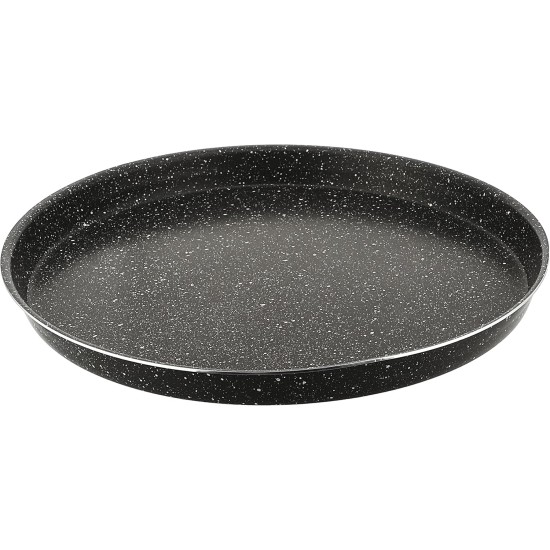 Lazord granite pizza tray set (2 pieces, 26 x 30, black)