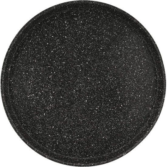 Lazord granite pizza tray set (2 pieces, 26 x 30, black)