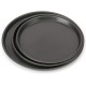 Set of 3 Bakeware Mold Eight-inch Round Carbon Steel Pizza Pan