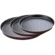 TRUEVAL Pizza Pans 3 Pieces 26,28,30 Cm Aluminum - Tubey TRUEVAL Pizza Pans 3 Pieces 26,28,30 Cm Aluminum - Tubey
