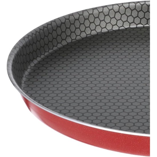 Trueval Pizza Pan Red Size 28 Cm