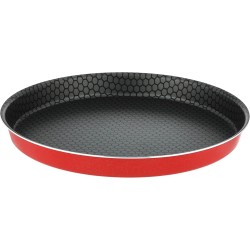 Trueval Teflon Pizza oven tray set 3 pieces Sizes 24-26-30