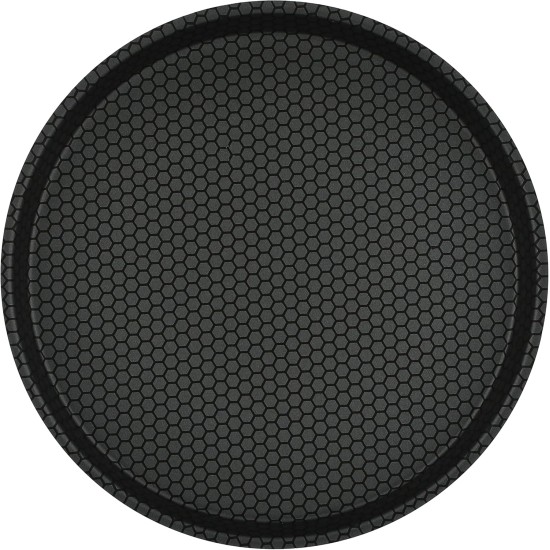 Trueval round teflon pizza pan, size 26 - maroon